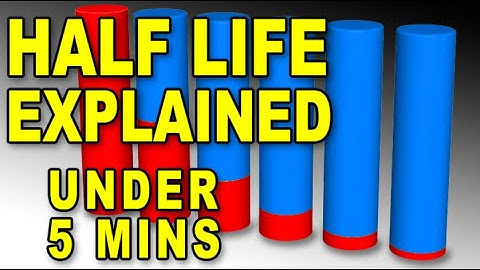understand radioactive half life in under 5 minutes