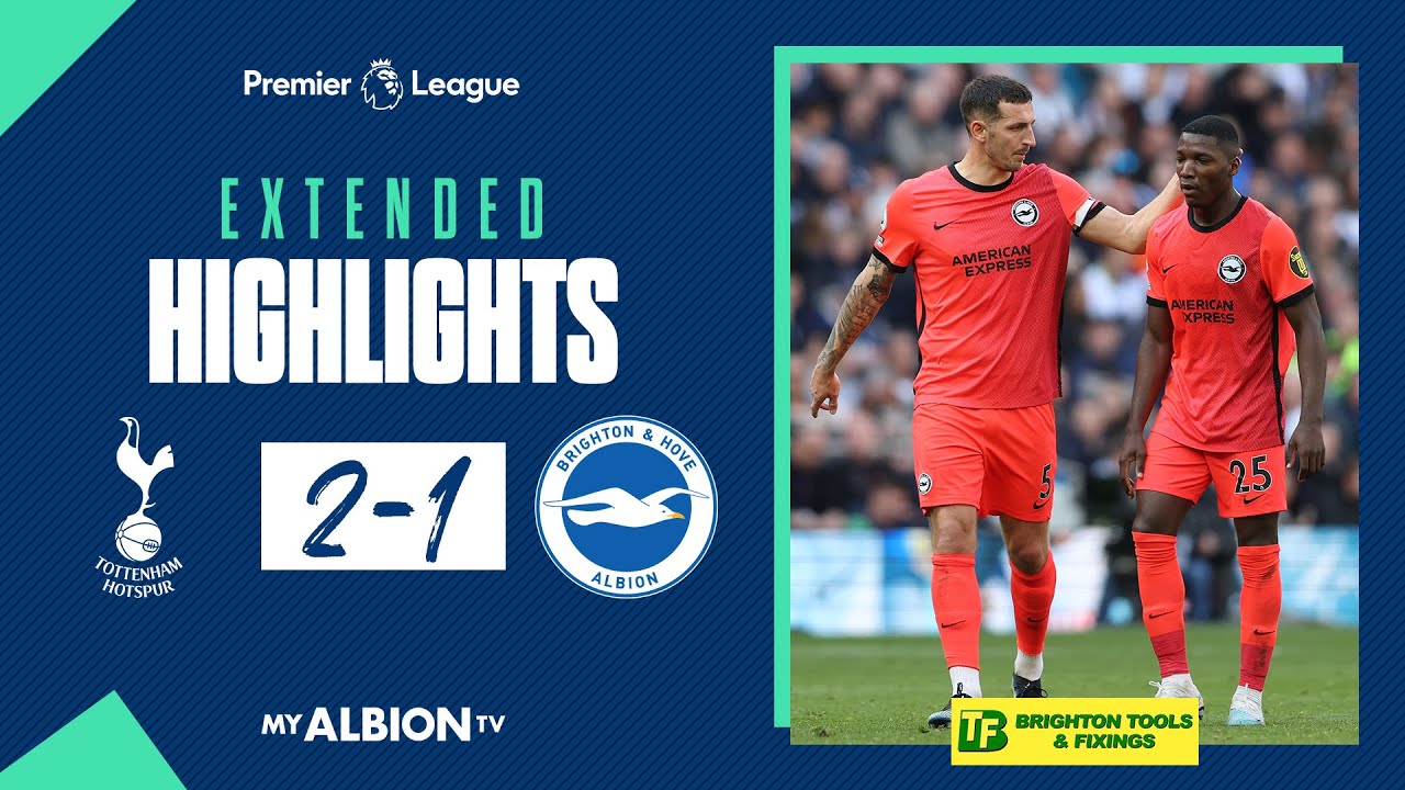 Extended PL Highlights Spurs 2 Albion 1