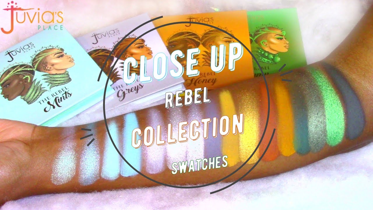 Juvia's Place Rebel Collection l CLOSE UP Swatches l NelleDoingThings!