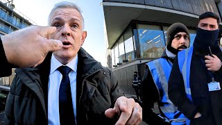 JW3 Building Manager GRABS drone controller ❌ ( Auditing Britain stand up )