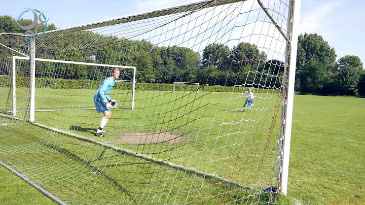 Verwerken van een voorzet als Thibaut Courtois | Voetbalomgeving