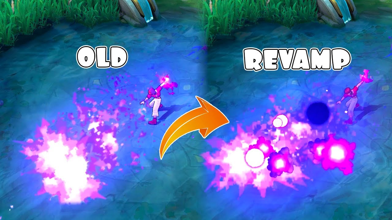 Dyrroth Orochi Chris Revamp VS OLD Skill Effects
