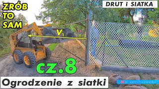 Ogrodzenie z siatki | Zrób to Sam cz. 8 drut i siatka DIY