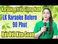 Karaoke song ca    thiu ging nam  ht vi kim soan  song ca vi ca s