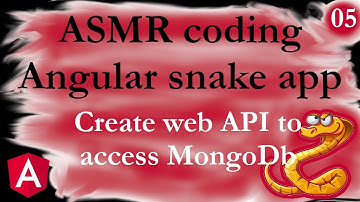 ASMR programming - Angular snake app 05 - no talking