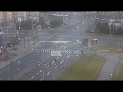 LIVE CAMERA Komendantskay square St. Petersburg Russia. Комендантская площадь Санкт-Петербург