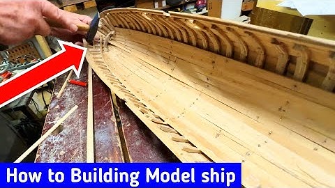 How to Building Model Ship,  Part 10 - SMS Saida 1/65