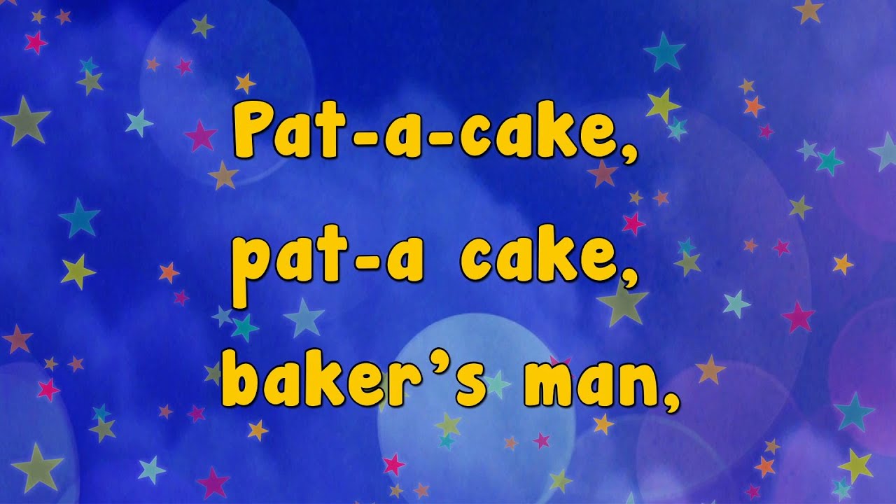 Karaoke Pat a cake Karaoke Rhymes YouTube