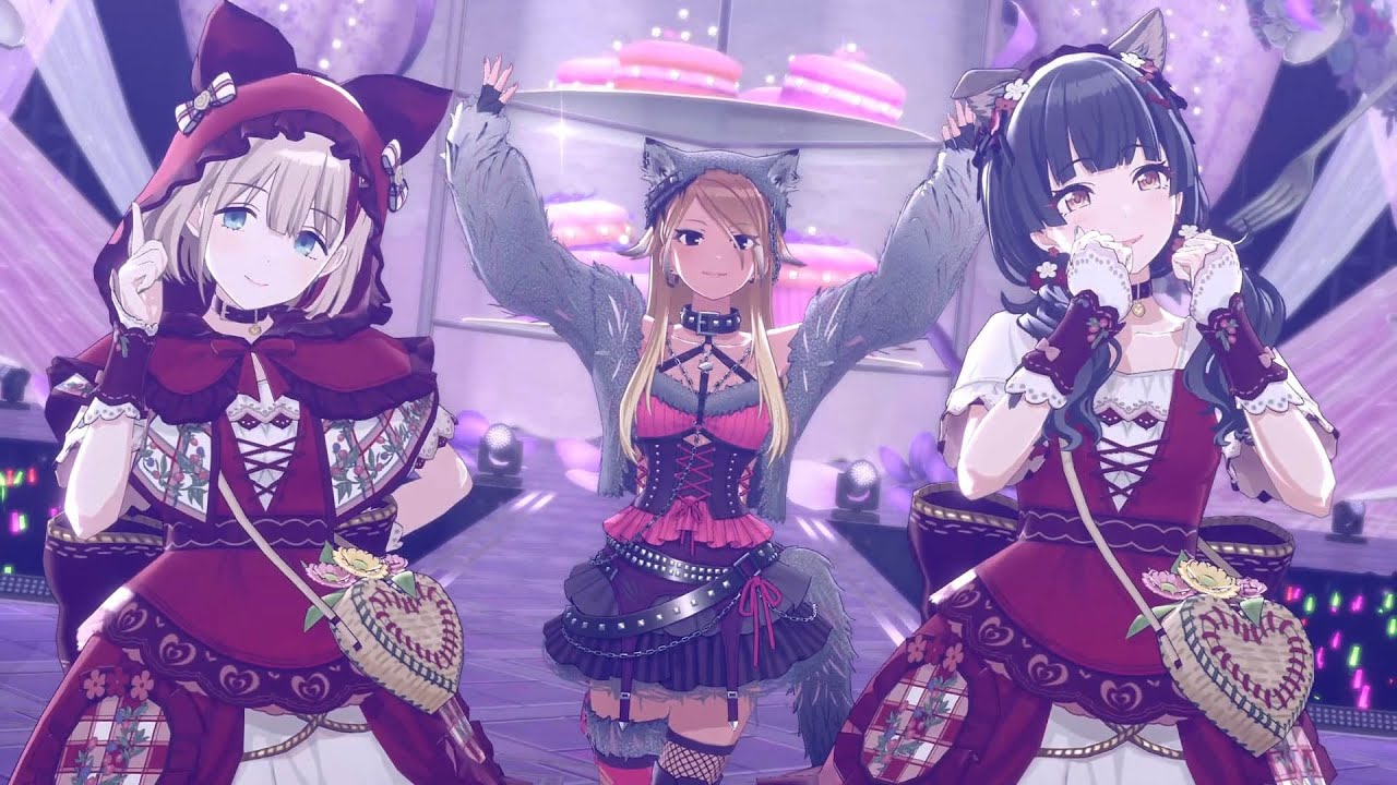 アイドルマスター シャイニーカラーズ くちびるに隠したラズ,ベリー 黛冬優子 4K 縦型動画「パステルカラー パスカラカラー」(黛冬優子 赤ずきんSSR