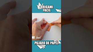 🐦 SORPRENDENTE PAJARO de PAPEL | ORIGAMI facil