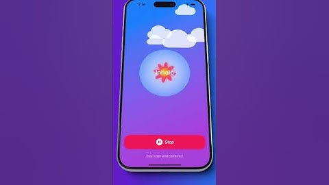 SwiftUI: 🌸 Experience Tranquility with the Animated Breathing & Meditation App UI 🌌✨