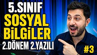 5. Sınıf Sosyal Bilgiler 2. Dönem 2. Yazılı