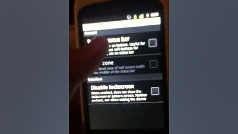 CyanogenMod 7 Quick demo Mytouch slide 3g