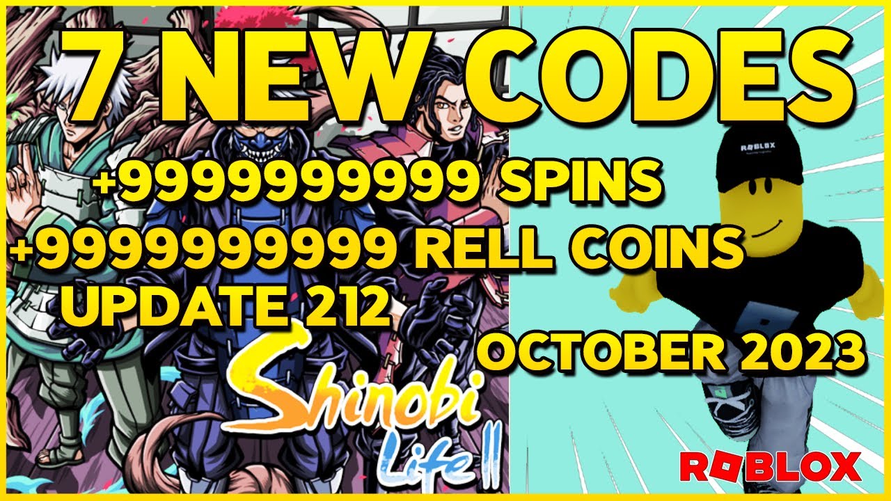 New Shindo Life Codes July 2023 Rell Coins {New Update} in 2023