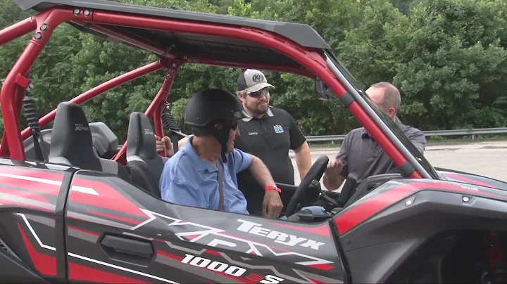 Big ATV manufactures ride along Hatfield McCoy trails