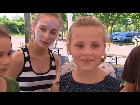 La fête à Geispolsheim pour les Enfants de Tchernobyl Juillet 2016