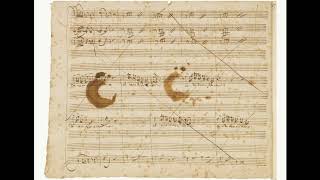 Mozart: Don Giovanni - scena ultima: Ah. dove è il perfido - autograph manuscript