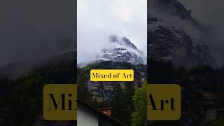 Mixed pf Landscape Art in Switzerland
