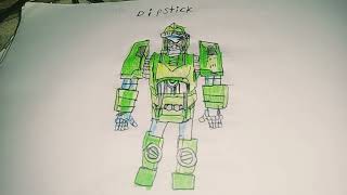 Dipstick transformers last stand of the wreckers idw 1
