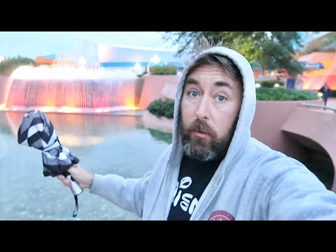 The Perfect Cold & Rainy Night at EPCOT - No Ride Wait Times & Disney Announces The Best News Ever