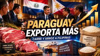 🇵🇾🔥 PARAGUAY QUIERE CONQUISTAR FILIPINAS CON CARNE Y ARROZ