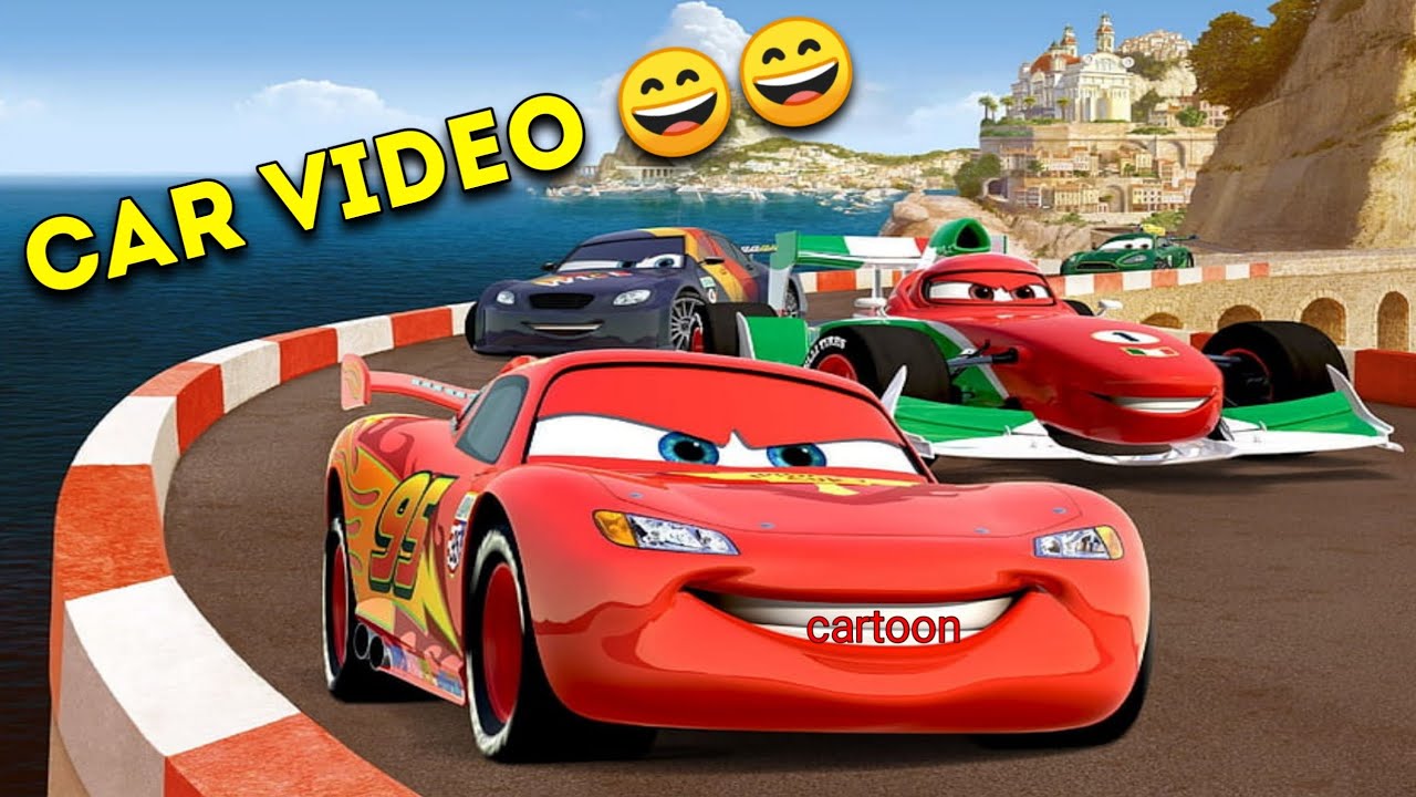 car cartoon video cartoon video 3D animation कार कार्टून वीडियो हिन्दी ...