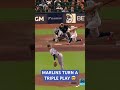 The Marlins Turn A Triple Play 🤯