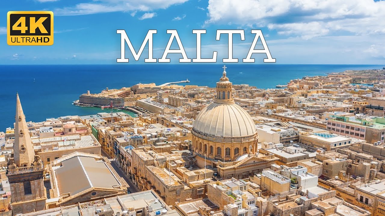 Malta 🇲🇹 4K Drone Footage YouTube