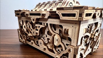 Unveiling the Enigma: Timelapse of an Intriguing 3D Mechanical Chest