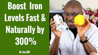 How To Boost Iron Levels Fast & Naturally by 300% (3X Increase Iron Levels Quickly)