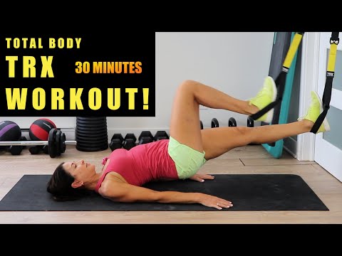 TRX TOTAL BODY WORKOUT #14 - 30 MINUTES TO SWEAT