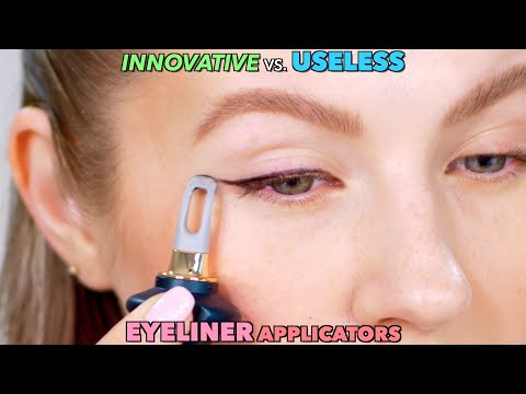 Innovative vs Useless Eyeliner Applicators - YouTube