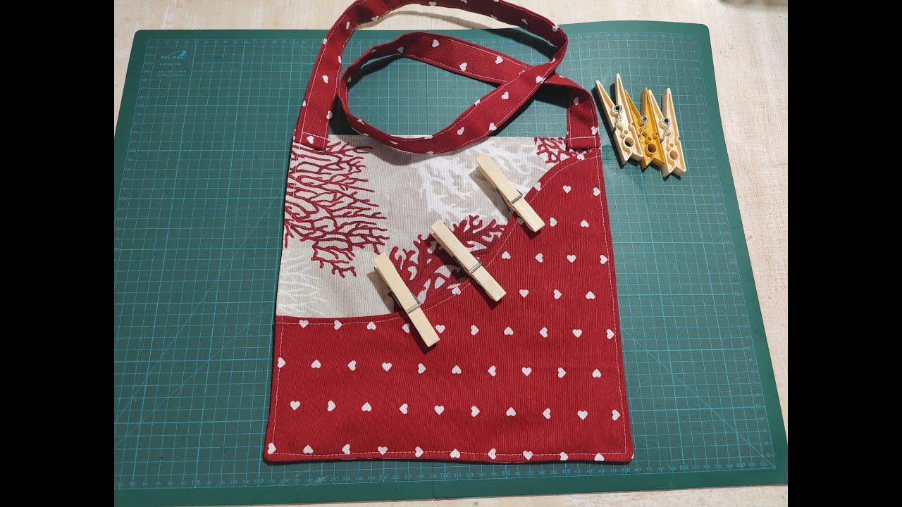 493🎀Porta mollette per panni a tracolla