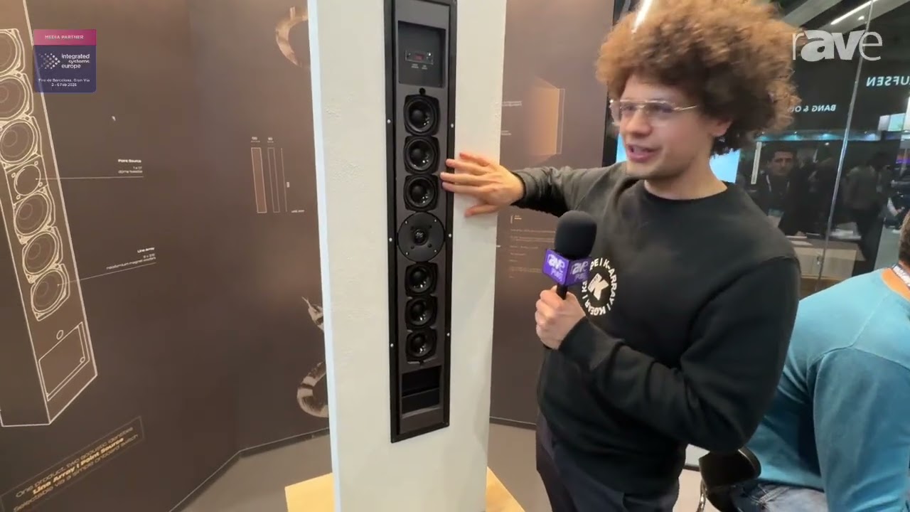 ISE 2026: K-array Presents Koral Column Speaker