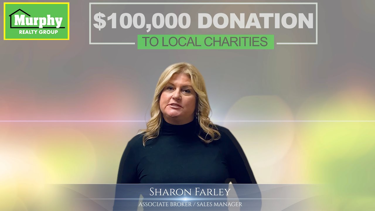 Murphy Realty Group Donates 100,000 To Local Charities! YouTube