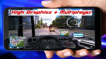 Top 5 Realistic Bus Simulator Games For Android | High Graphics + Multiplayer