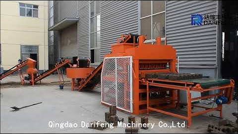 DF7-10 Automatic clay interlocking brick making machine