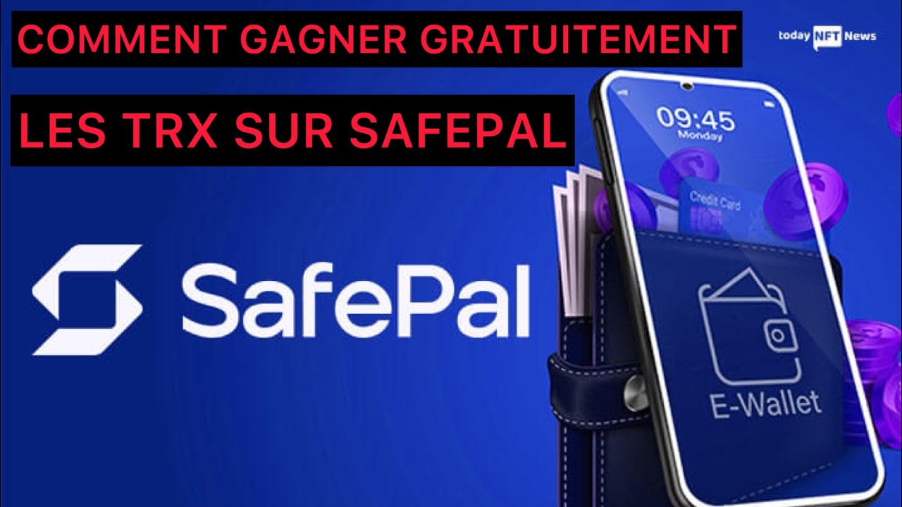 Comment gagner la crypto monnaie TRX gratuitement avec l’application  portefeuille safepal