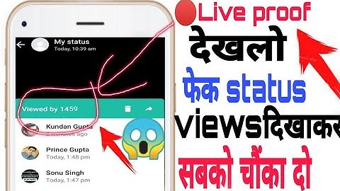 🔴Live Proof👉How to increase WhatsApp status views