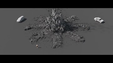 Houdini Ground Explosion