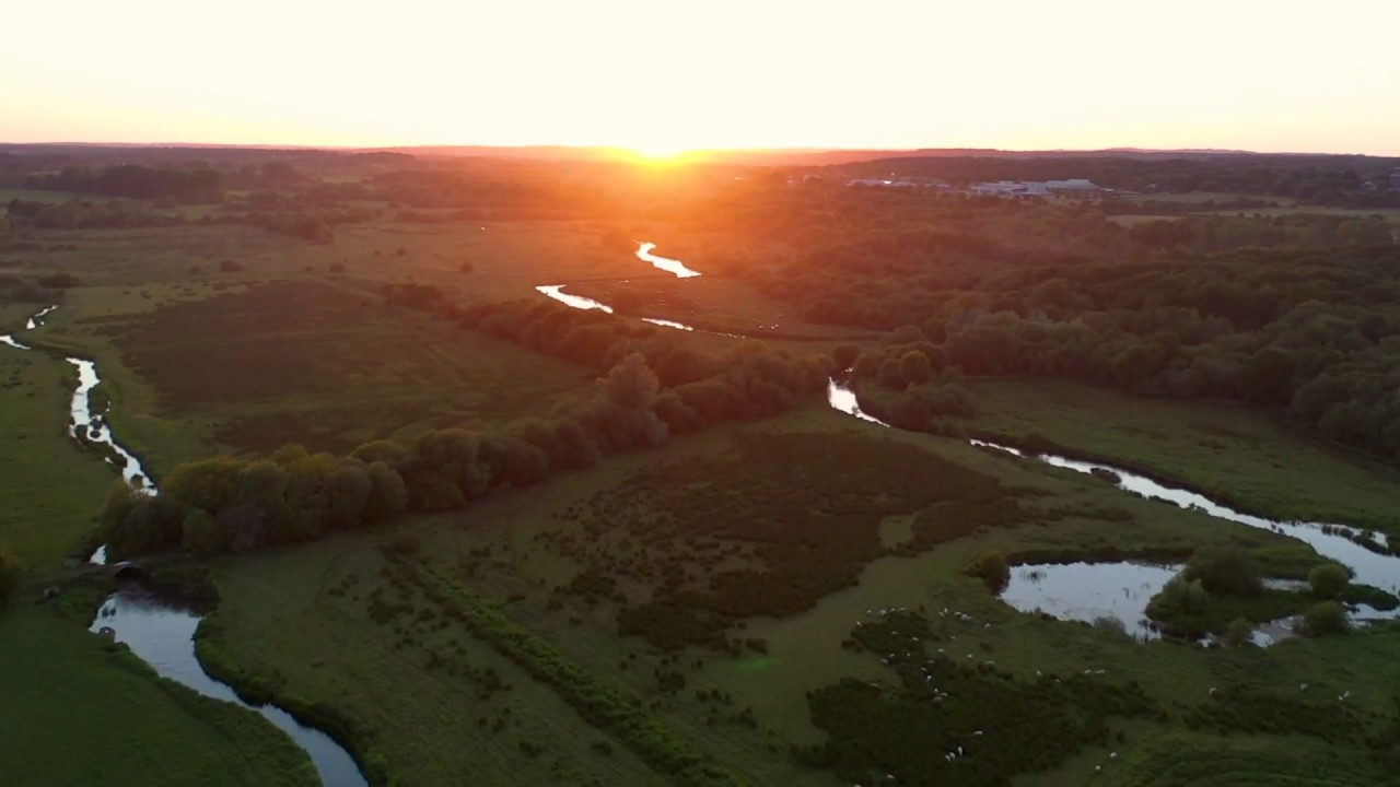 River Frome Sunset Flight