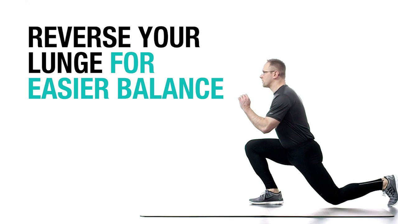 Wellness Wednesday: Reverse your lunge for easier balance
