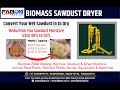 Sawdust Dryer Machine for High-Quality Biomass Production by FABON Engineering #sawdustdryer