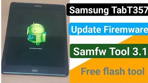 How to flash  Samsung Tablet T357T  update firemware  || Samfw 3.1  free flash tool || #Samfw