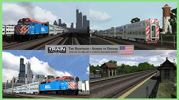 The Racetrack - Aurora to Chicago review ~ Train Simulator