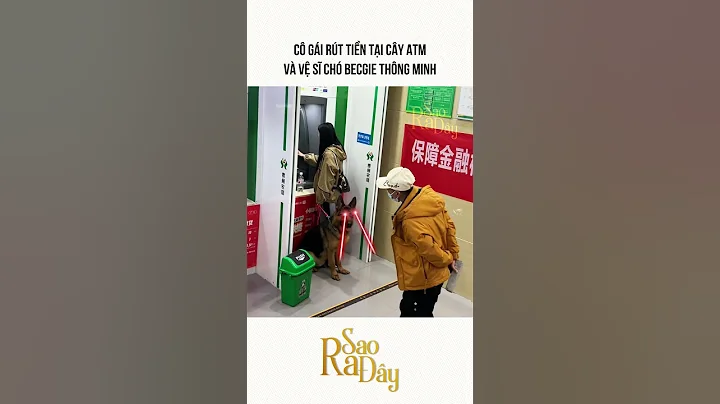 CÔ GÁI RÚT TIỀN TẠI CÂY ATM VÀ VỆ SĨ CHÓ BECGIE THÔNG MINH