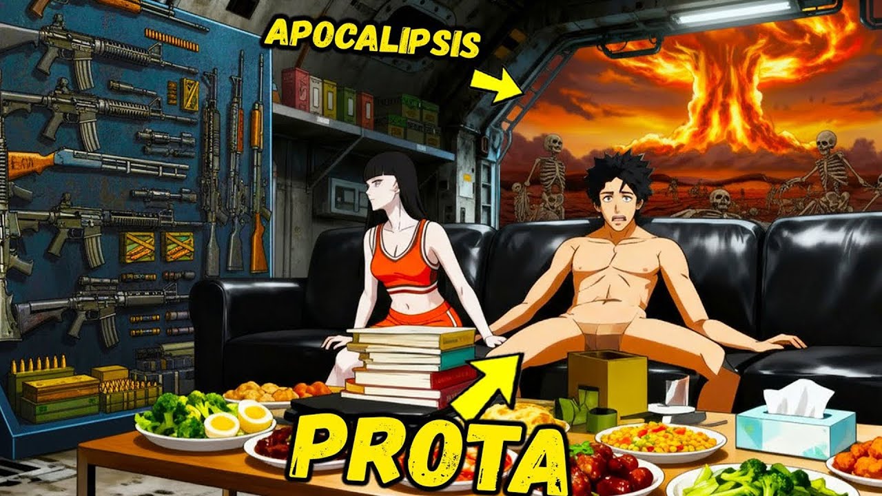 Todos murieron. Él sobrevivió: el único con refugio para el apocalipsis nuclear | Resumen Manhwa