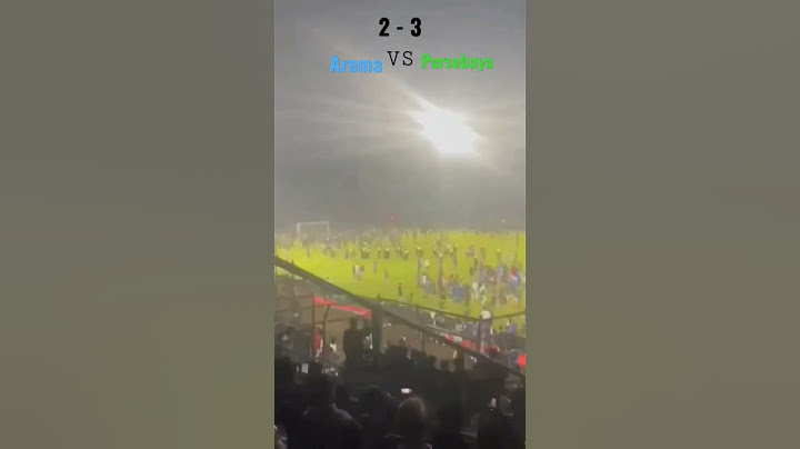 Arema vs Persebaya 2 - 3