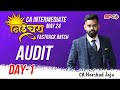 CA INTER | FAST TRACK | AUDIT | DAY 1 | FOR MAY 24 | BY #caharshadjaju #cainterfastrackauditdemo
