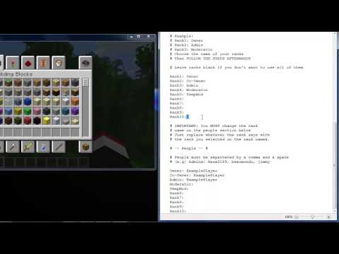 My Bukkit Plugin: Staff - Tutorial - Haza2169